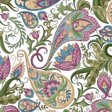 Схема вышивки «Восточный узор на подушку - 1»