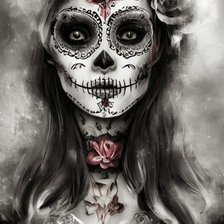 Схема вышивки «Catrina»
