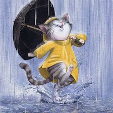 Схема вышивки «Котик»