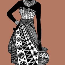 Схема вышивки «Africana»