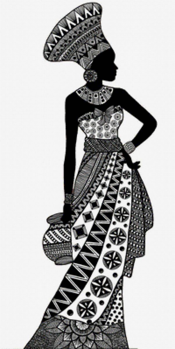 Áfricana negra. - предпросмотр