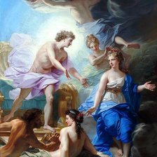 Схема вышивки «Аполлон и Фетида»