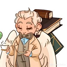 Схема вышивки «Азирафель»