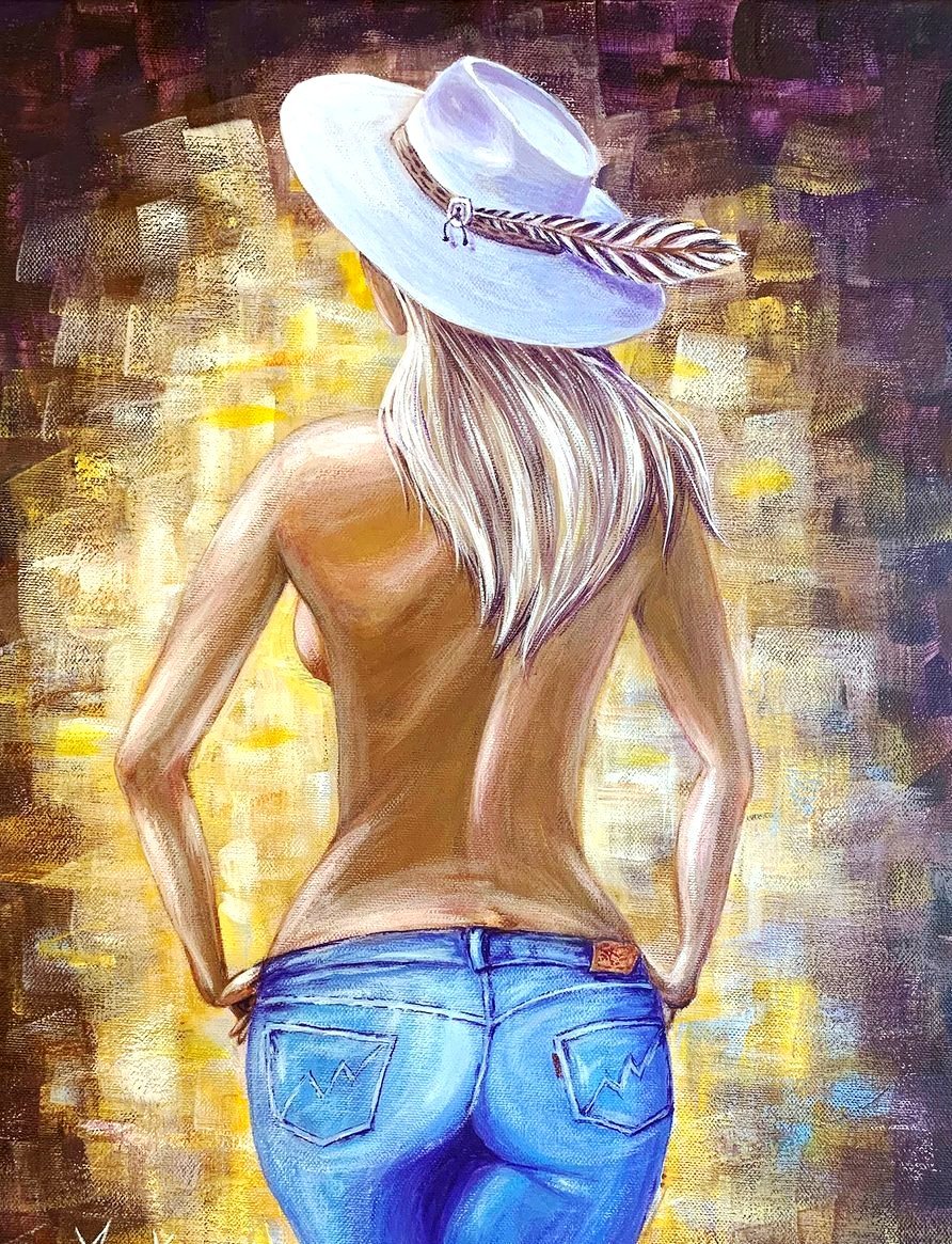 девушка - оригинал