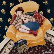 Схема вышивки «Сон»