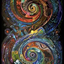 Схема вышивки «Бесконечность»