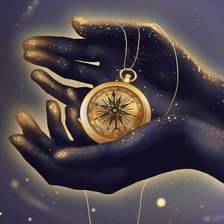 Схема вышивки «компас судьбы»