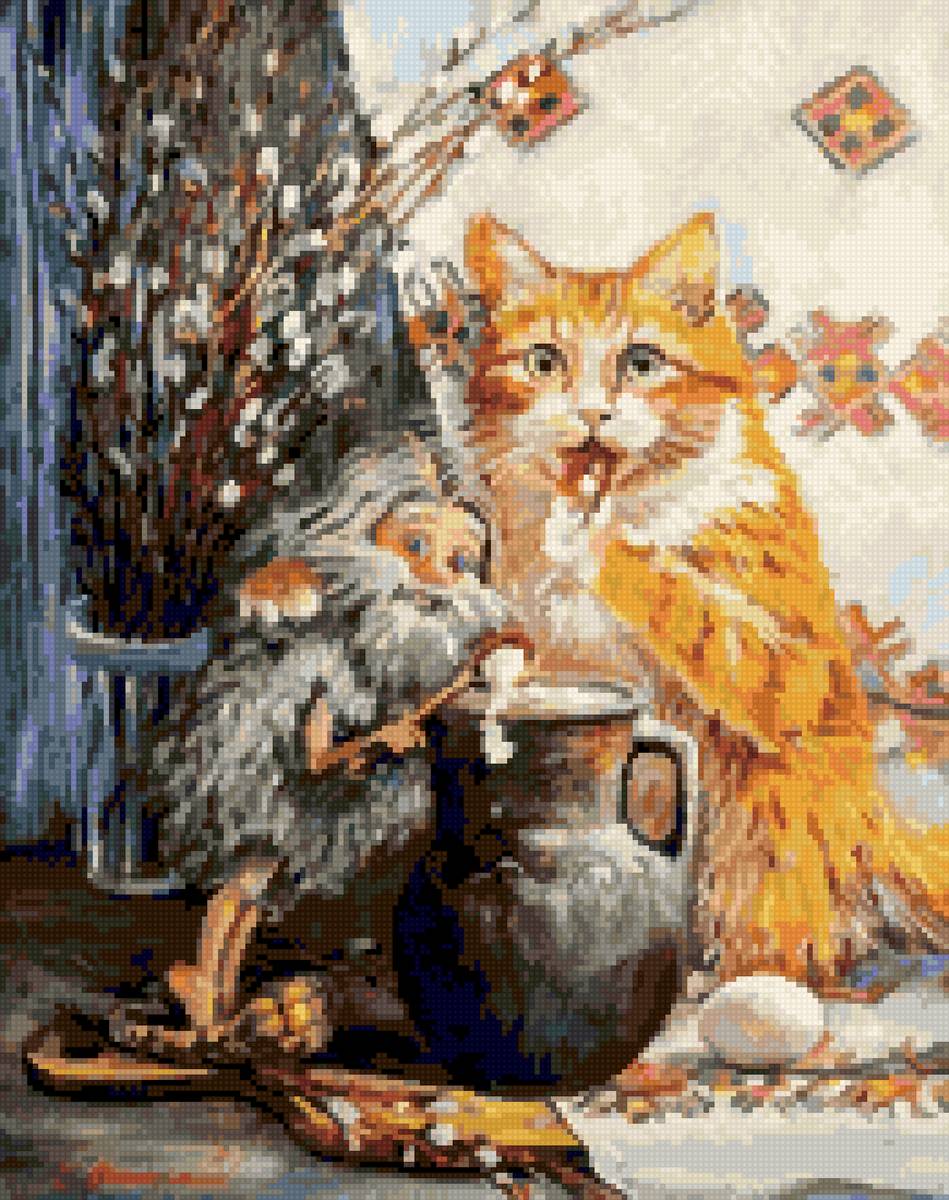 Домовой и кот - предпросмотр