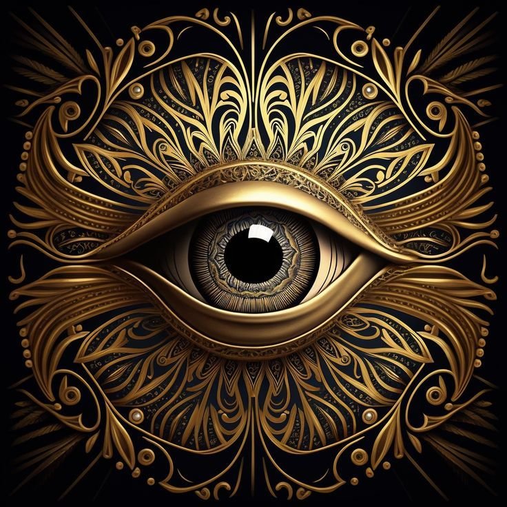 орнамент - глаз - оригинал