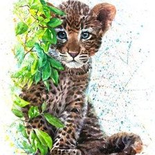 Схема вышивки «Детское любопытство»