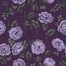 Схема вышивки «Цветочный орнамент»