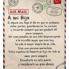 Схема вышивки «Carta para mi hija»