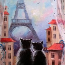 Схема вышивки «Париж. Ольга Дарчук»