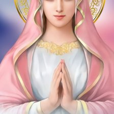 Схема вышивки «Mẹ Maria»