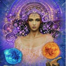 Схема вышивки «Медитация»