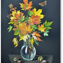 Схема вышивки «Осенний натюрморт»