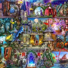 Схема вышивки «Однажды в сказке»