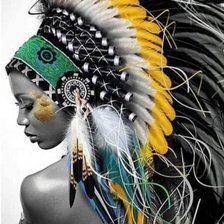 Схема вышивки «India»