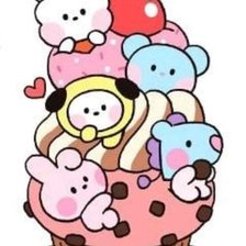 BTS 1 ( на белом фоне)