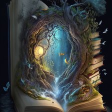 Схема вышивки «портал в сказку»