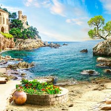 Морской дворик