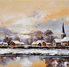 Схема вышивки «Zima»