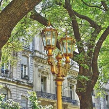 Схема вышивки «Улица»