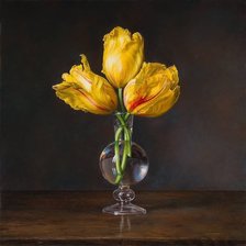 Схема вышивки «Тюльпан»