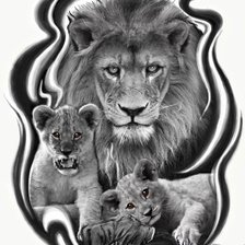 Схема вышивки «Отец»