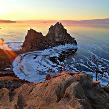 Схема вышивки «Ольхон зима»