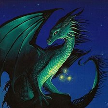 Схема вышивки «Дракон»