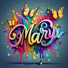 Схема вышивки «Mary»