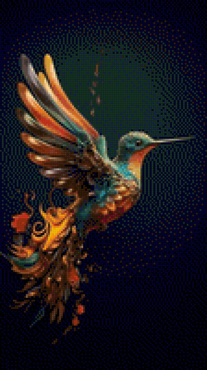 Колибри - колибри - предпросмотр