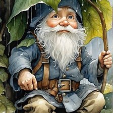 Схема вышивки «гном»