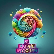 Схема вышивки «Letra p»