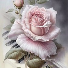 Схема вышивки «Роза»