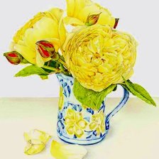 Схема вышивки «rosas»