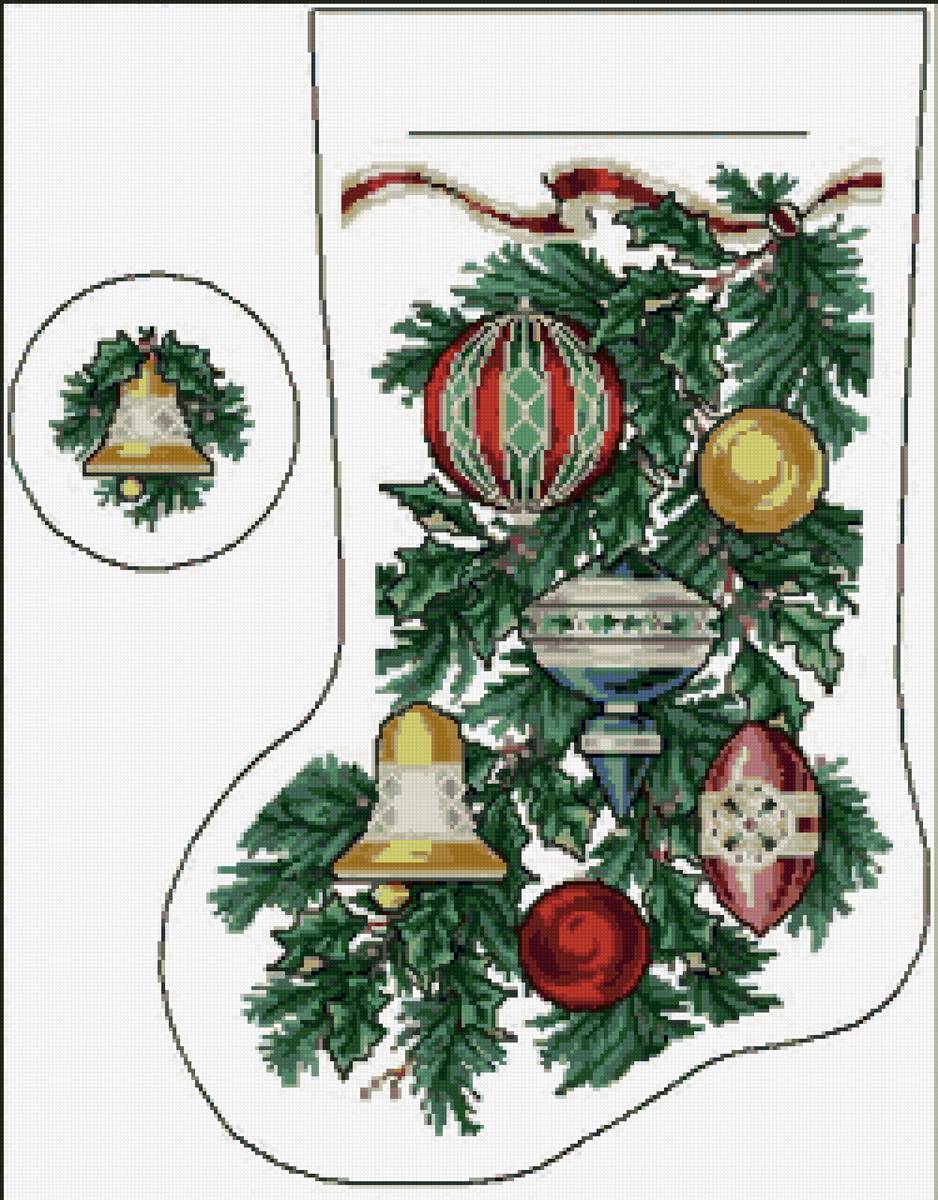 №2718095 - новый год, сапожок - предпросмотр