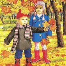 Схема вышивки «Jesen»