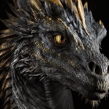 Схема вышивки «Дракон»