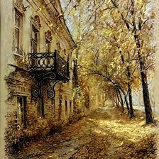 Схема вышивки «Осень»