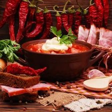 Схема вышивки «Борщ»