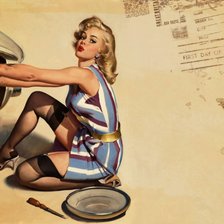 Схема вышивки «Автоледи»