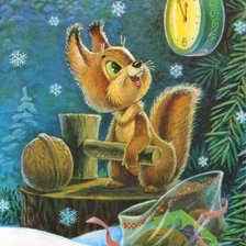 Схема вышивки «Открытки из детства»