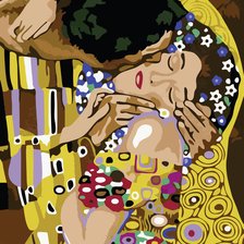 Схема вышивки «Поцелуй»