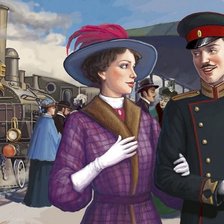 Схема вышивки «Анна Каренина»