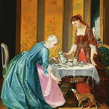 Схема вышивки «Английский чай»