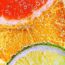 Схема вышивки «Дольки в пузырьках»