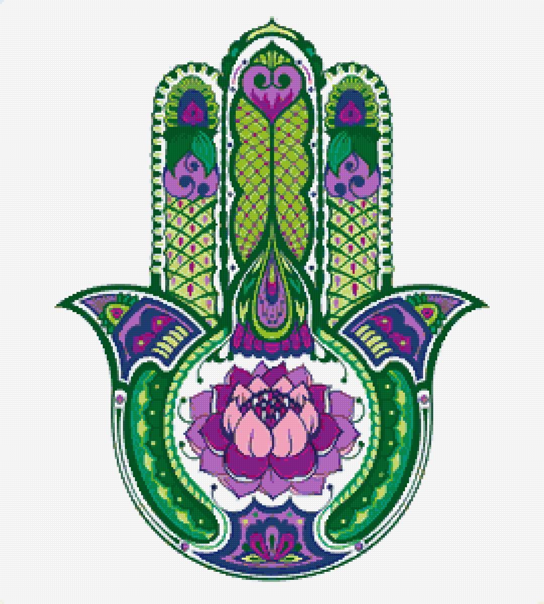 Хáмса — восточный защитный амулет - религия, амулет - предпросмотр