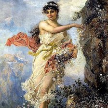 Схема вышивки «Flora Alp»